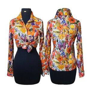 90s vtg MGR Polyester Shirt • A Bug’s Life